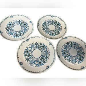 Noritake Progression - BLUE MOON 9022 - Salad/Luncheon Plates, Set of 4